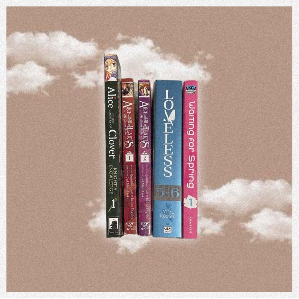 ♥︎ Assorted Romance Manga Books ♥︎